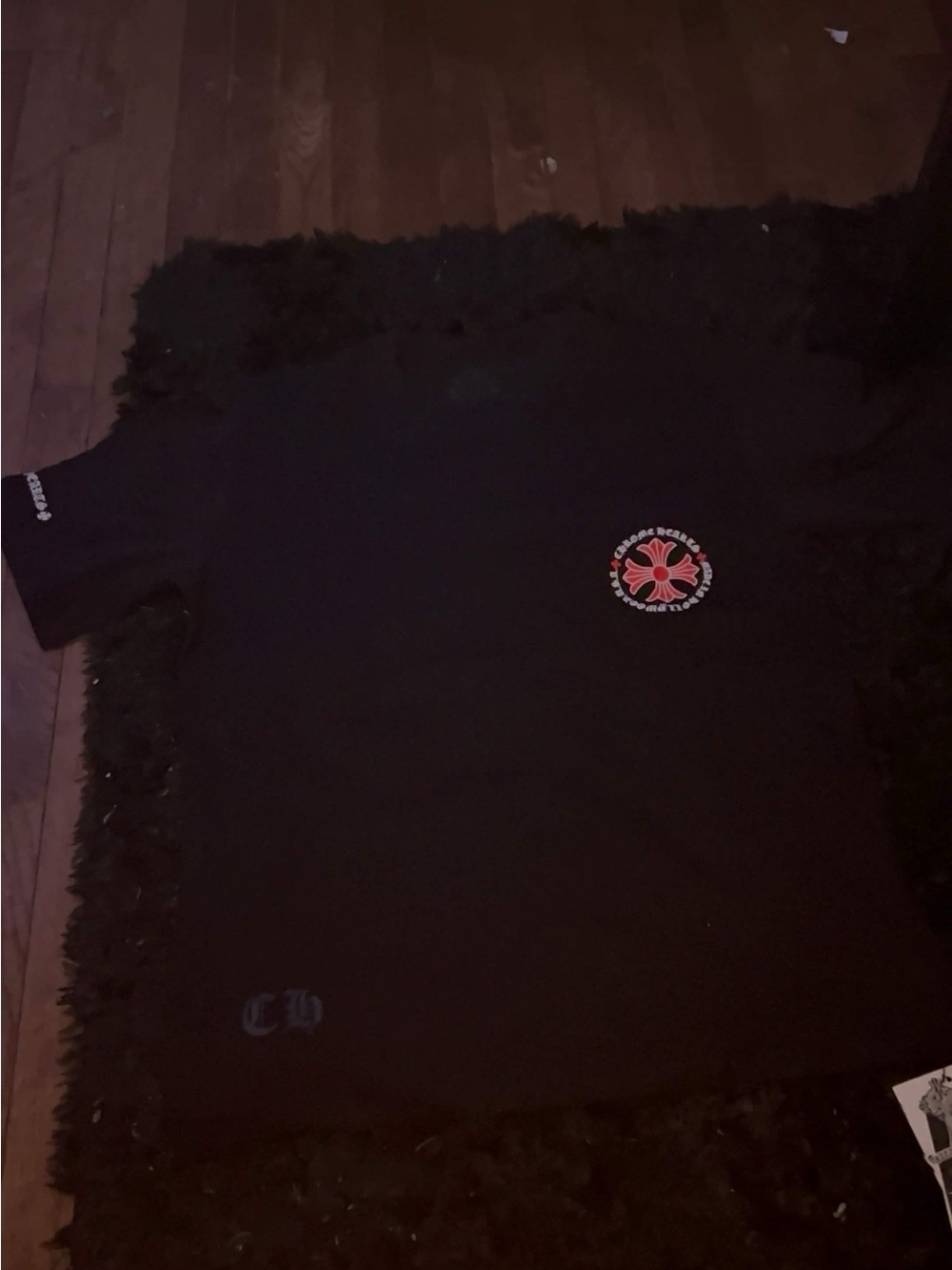 Chrome Hearts Large T-shirt red and black men